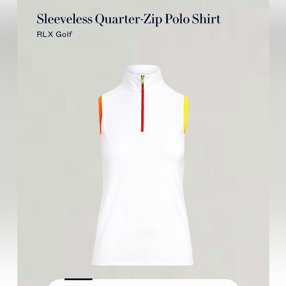 Sleeveless Ralph Lauren RLX Golf shirt